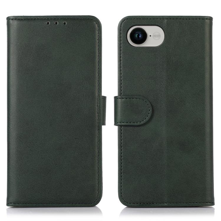 For iPhone 16e Cow Texture Leather Phone Case(Green) - iPhone 16e Cases by PMC TechLife | Online Shopping South Africa | PMC TechLife | Buy Now Pay Later Mobicred