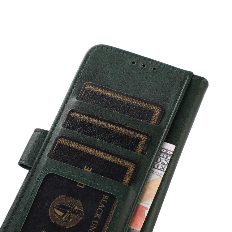 For iPhone 16e Cow Texture Leather Phone Case(Green) - iPhone 16e Cases by PMC TechLife | Online Shopping South Africa | PMC TechLife | Buy Now Pay Later Mobicred