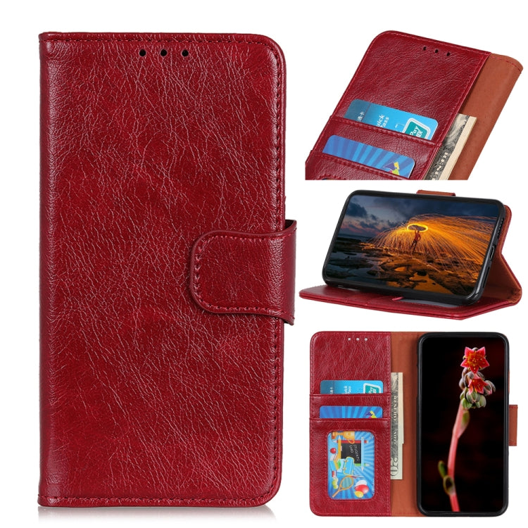 For iPhone 16 Pro Nappa Texture Leather Case(Red) - iPhone 16 Pro Cases by PMC TechLife | Online Shopping South Africa | PMC TechLife | Buy Now Pay Later Mobicred