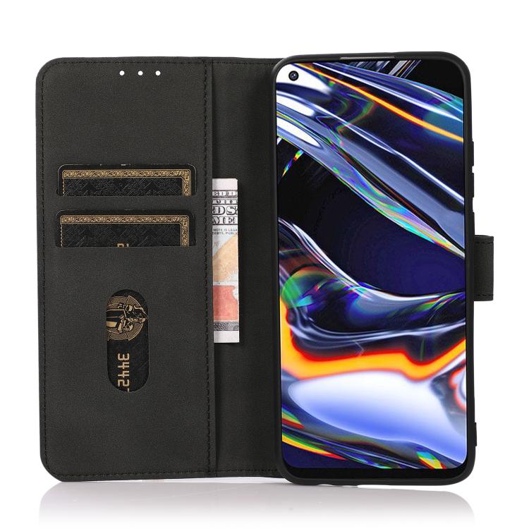 For iPhone 16e KHAZNEH Matte Texture Leather Phone Case(Black) - iPhone 16e Cases by PMC TechLife | Online Shopping South Africa | PMC TechLife | Buy Now Pay Later Mobicred