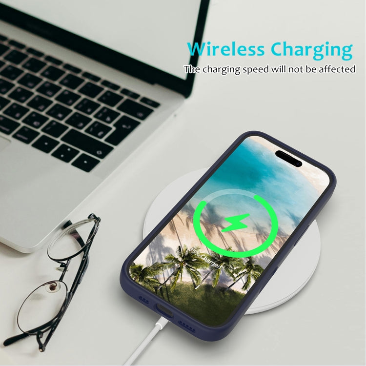 For iPhone 16 Plus Solid Color Silicone Phone Case(Midnight Blue) - More iPhone Cases by PMC TechLife | Online Shopping South Africa | PMC TechLife | Buy Now Pay Later Mobicred