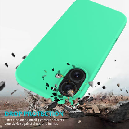 For iPhone 16 Solid Color Silicone Phone Case(Green) - More iPhone Cases by PMC Jewellery | Online Shopping South Africa | PMC Jewellery | Buy Now Pay Later Mobicred