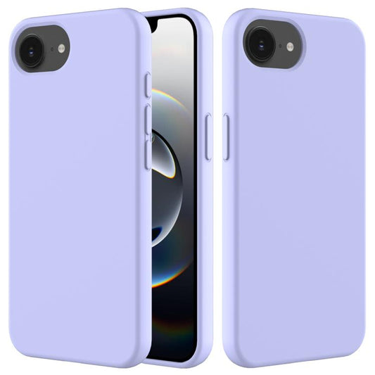 For iPhone 16e Solid Color Silicone Phone Case(Purple) - iPhone 16e Cases by PMC Jewellery | Online Shopping South Africa | PMC Jewellery | Buy Now Pay Later Mobicred