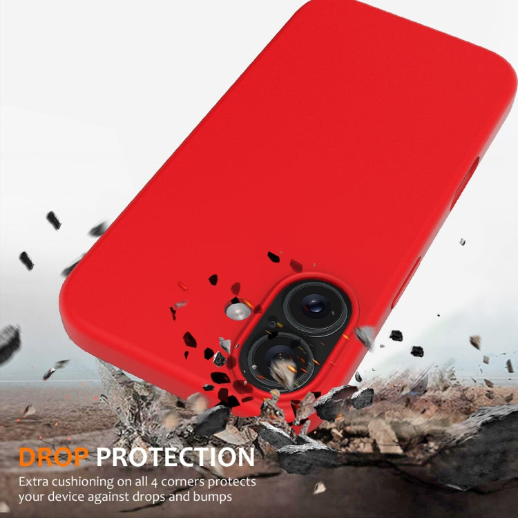 For iPhone 16 Plus Shockproof Silicone Magsafe Phone Case(Red) - iPhone 16 Plus Cases by PMC TechLife | Online Shopping South Africa | PMC TechLife | Buy Now Pay Later Mobicred