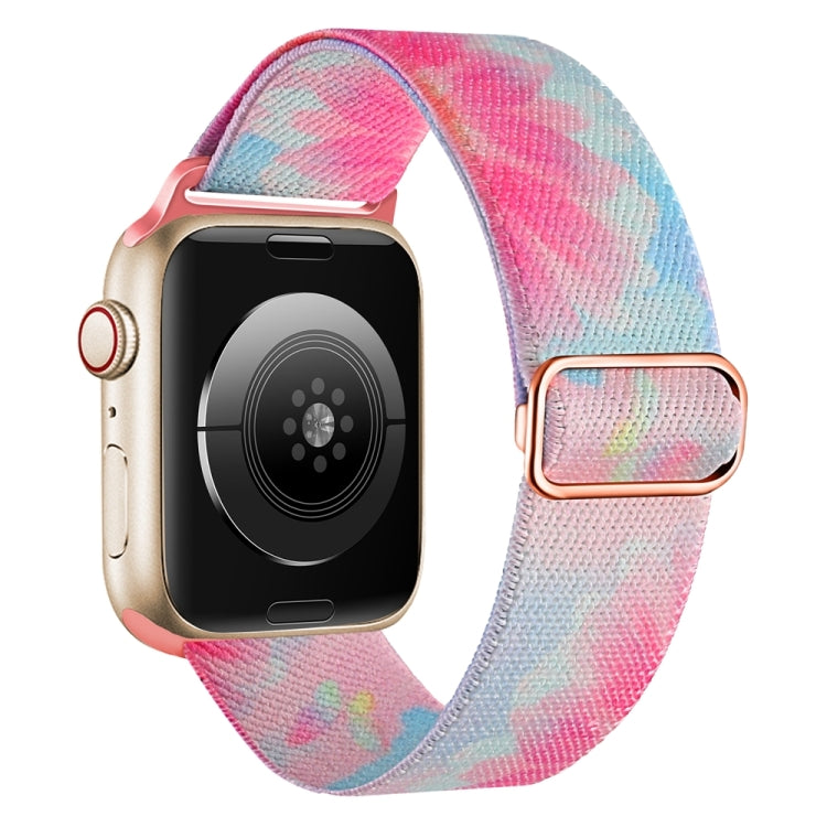 For Apple Watch 38mm Painted Pattern Nylon Replacement Watch Band(Flower Butterfly) - free shipping - PMc TechLife - Order now!
