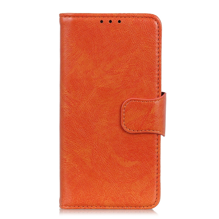 For OnePlus Nord 4E Global Nappa Texture Leather Phone Case(Orange) - OnePlus Cases by PMC Jewellery | Online Shopping South Africa | PMC Jewellery | Buy Now Pay Later Mobicred