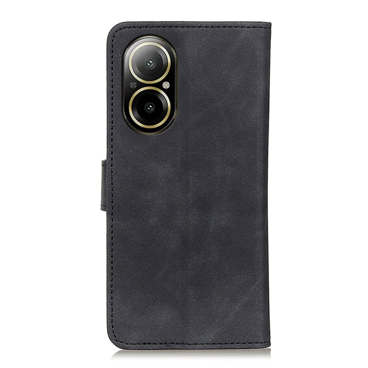 For Realme C67 4G KHAZNEH Retro Texture Leather Phone Case(Black) - free shipping - PMC TechLife - Order now!