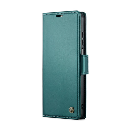 For Motorola Moto G Stylus 5G 2023 CaseMe 023 Butterfly Buckle Litchi Texture RFID Anti-theft Leather Phone Case(Pearly Blue) - Motorola Cases by CaseMe | Online Shopping South Africa | PMC Jewellery | Buy Now Pay Later Mobicred