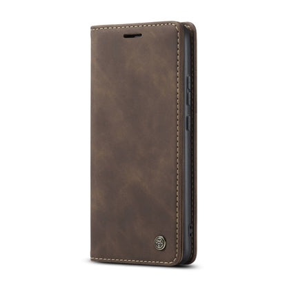 For Realme 10 Pro+ CaseMe 013 Multifunctional Horizontal Flip Leather Phone Case(Coffee) - Realme Cases by CaseMe | Online Shopping South Africa | PMC Jewellery | Buy Now Pay Later Mobicred