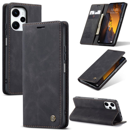 For Xiaomi Poco F5 5G/Redmi Note 12 Turbo 5G CaseMe 013 Multifunctional Horizontal Flip Leather Phone Case(Black) - Xiaomi Cases by CaseMe | Online Shopping South Africa | PMC Jewellery | Buy Now Pay Later Mobicred