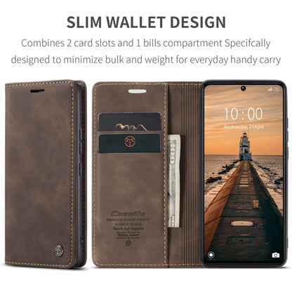 For Xiaomi Redmi Note 13 Pro 5G CaseMe 013 Multifunctional Horizontal Flip Leather Phone Case(Coffee) - Xiaomi Cases by CaseMe | Online Shopping South Africa | PMC Jewellery | Buy Now Pay Later Mobicred