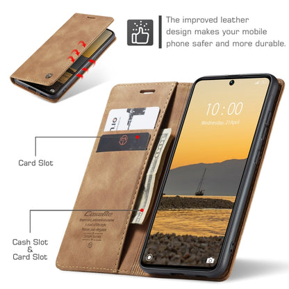 For Xiaomi Redmi Note 13 Pro 5G CaseMe 013 Multifunctional Horizontal Flip Leather Phone Case(Brown) - Xiaomi Cases by CaseMe | Online Shopping South Africa | PMC Jewellery | Buy Now Pay Later Mobicred