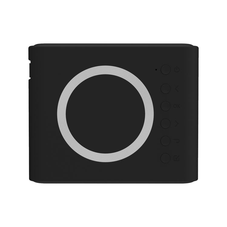 T300S 320x240 24ANSI Lumens Mini LCD Projector Supports Wired & Wireless Same Screen, Specification:AU Plug(Black) - Mini Projector by PMC TechLife | Online Shopping South Africa | PMC TechLife | Buy Now Pay Later Mobicred