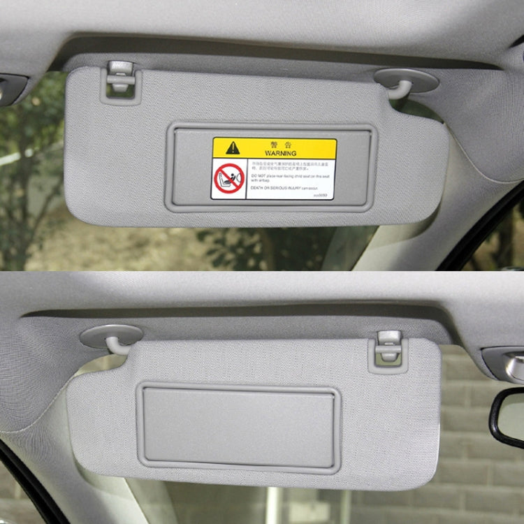 For Buick / Chevrolet Left-hand Drive Car Sun Visor Makeup Mirror 23196443(Black) - Sunglasses & Glasses Clips by PMC TechLife | Online Shopping South Africa | PMC TechLife | Buy Now Pay Later Mobicred