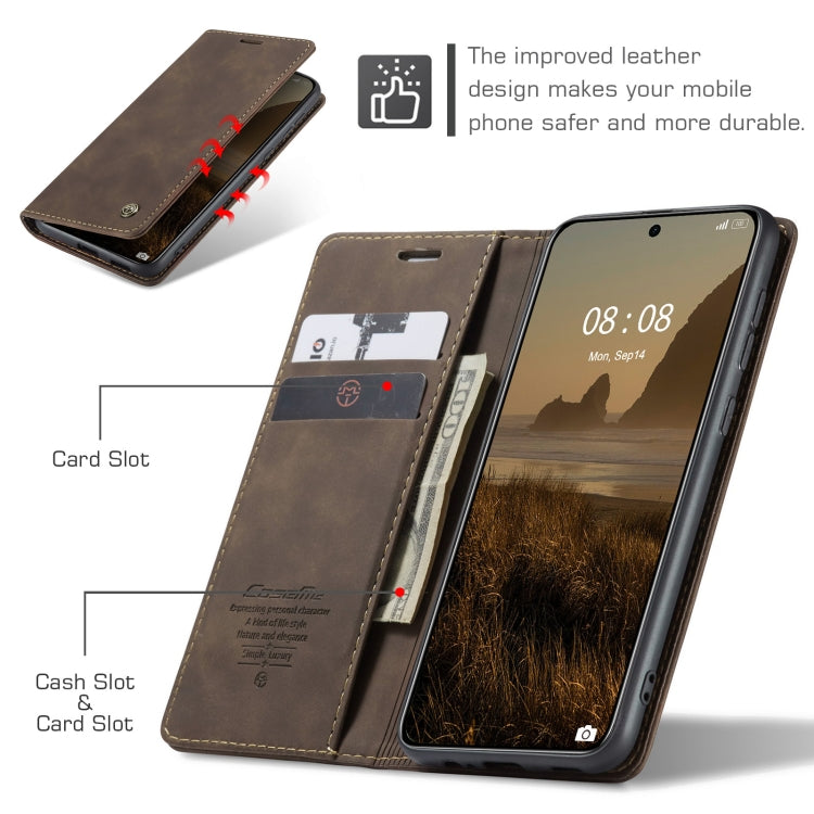 For Huawei Mate 60 CaseMe 013 Multifunctional Horizontal Flip Leather Phone Case(Coffee) - Huawei Cases by CaseMe | Online Shopping South Africa | PMC Jewellery | Buy Now Pay Later Mobicred