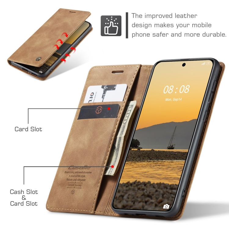 For Huawei Mate 60 CaseMe 013 Multifunctional Horizontal Flip Leather Phone Case(Brown) - Huawei Cases by CaseMe | Online Shopping South Africa | PMC Jewellery | Buy Now Pay Later Mobicred