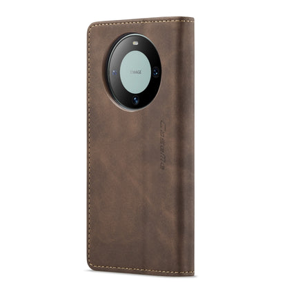 For Huawei Mate 60 Pro / 60 Pro+ CaseMe 013 Multifunctional Horizontal Flip Leather Phone Case(Coffee) - Huawei Cases by CaseMe | Online Shopping South Africa | PMC Jewellery | Buy Now Pay Later Mobicred