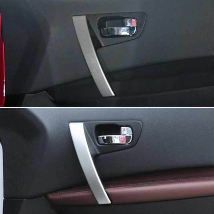 For Nissan Qashqai Left-Drive Car Door Inside Handle Base Bracket, Type:Base Right(Black) - free shipping - PMC TechLife - Order now!