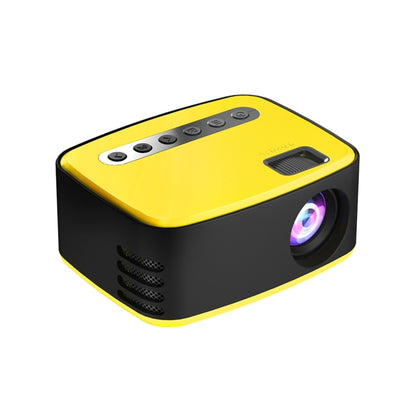 T20 320x240 400 Lumens Basic Version Portable Home Theater LED HD Digital Projector, Plug Type:UK Plug(Yellow) - LED Projector by PMC Jewellery | Online Shopping South Africa | PMC Jewellery | Buy Now Pay Later Mobicred