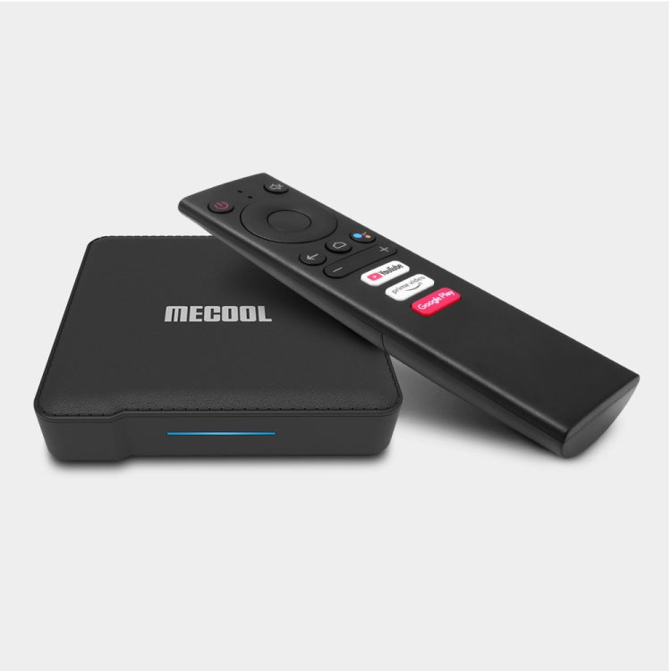 MECOOL KM1 4K Ultra HD Smart Android 9.0 Amlogic S905X3 TV Box with Remote Controller, 4GB+64GB, Support Dual Band WiFi 2T2R/HDMI/TF Card/LAN, US Plug - Amlogic S905 by MECOOL | Online Shopping South Africa | PMC Jewellery | Buy Now Pay Later Mobicred