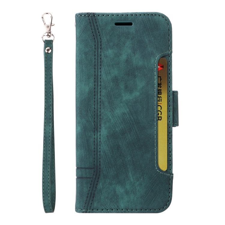 For iPhone 16 Pro BETOPNICE Dual-side Buckle Leather Phone Case(Green) - free shipping - PMC Jewellery - Order now!