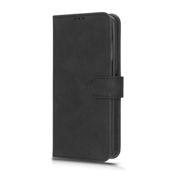 For HTC U23 Pro Skin Feel Magnetic Flip Leather Phone Case(Black) - HTC by PMC Jewellery | Online Shopping South Africa | PMC Jewellery | Buy Now Pay Later Mobicred