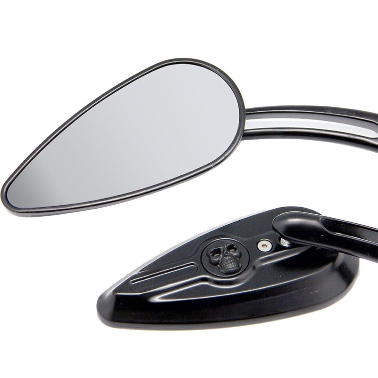SF104 Motorcycle Modified Retro Rearview Mirror Reflective Mirror(Black) - Side Mirrors by PMC TechLife | Online Shopping South Africa | PMC TechLife | Buy Now Pay Later Mobicred