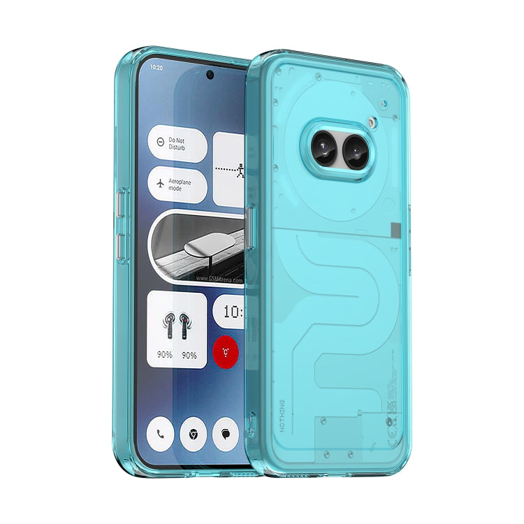 For Nothing Phone 2a Candy Series TPU Phone Case(Transparent Blue) - More Brand by PMC Jewellery | Online Shopping South Africa | PMC Jewellery