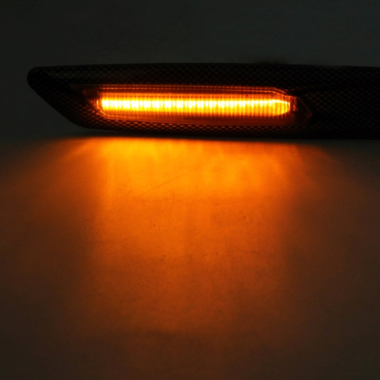 2 PCS Car Fender Light  LED Leaf Board Side DC12V / 1.7W for BMW, Yellow Light, Style:F - Arrow Turn Lights by PMC TechLife | Online Shopping South Africa | PMC TechLife | Buy Now Pay Later Mobicred