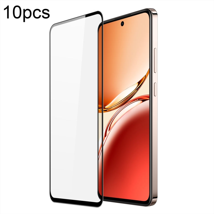 For OPPO Reno12 F 4G / 5G 10pcs DUX DUCIS 0.33mm 9H Medium Alumina Tempered Glass Film - Reno12 F Tempered Glass by DUX DUCIS | Online Shopping South Africa | PMC Jewellery | Buy Now Pay Later Mobicred