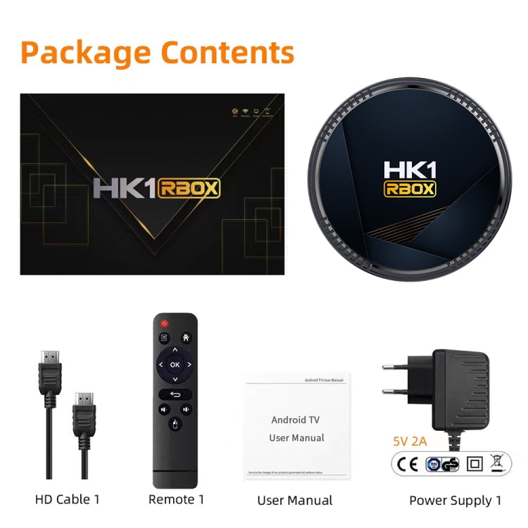 HK1RBOX H8-H618 Android 12.0 Allwinner H618 Quad Core Smart TV Box, Memory:4GB+32GB(US Plug) - Allwinner H6 by PMC Jewellery | Online Shopping South Africa | PMC Jewellery | Buy Now Pay Later Mobicred