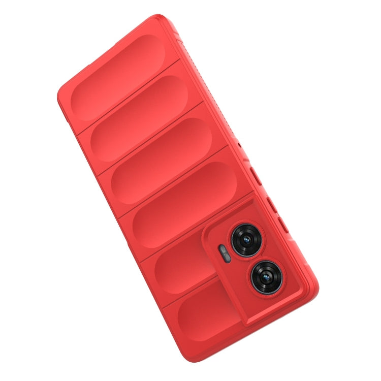 For Motorola Edge 50 Fusion 5G Global Magic Shield TPU + Flannel Phone Case(Black) - free shipping - PMC TechLife - Order now!