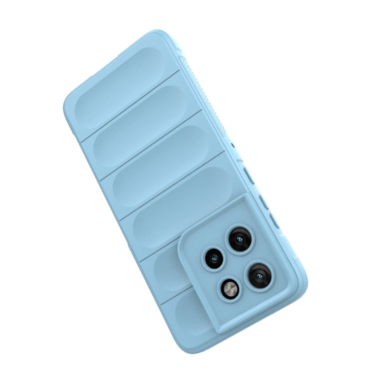 For Motorola Edge 50 Neo Magic Shield TPU + Flannel Phone Case(Dark Grey) - free shipping - PMC TechLife - Order now!