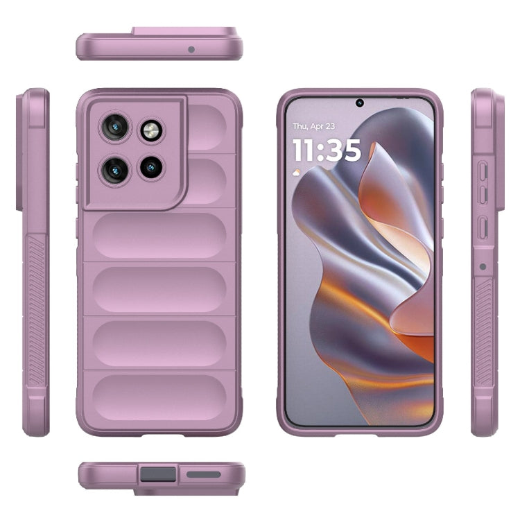 For Motorola Edge 50 Neo Magic Shield TPU + Flannel Phone Case(Purple) - free shipping - PMC TechLife - Order now!