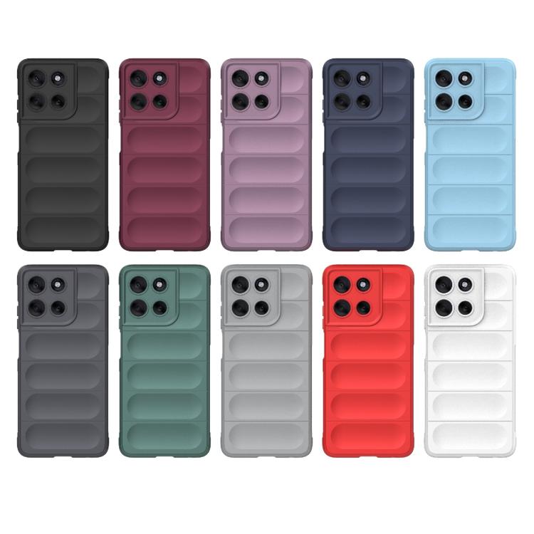 For Motorola Moto G56 5G Magic Shield TPU + Flannel Phone Case(Black) - free shipping - PMC TechLife - Order now!