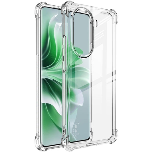 For OPPO Reno11 5G Global imak Shockproof Airbag TPU Phone Case(Transparent) - OPPO Cases by imak | Online Shopping South Africa | PMC Jewellery | Buy Now Pay Later Mobicred