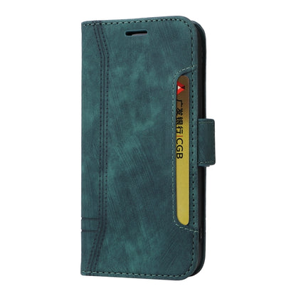 For Samsung Galaxy S24+ BETOPNICE Dual-side Buckle Leather Phone Case(Green) - Galaxy Phone Cases by BETOPNICE | Online Shopping South Africa | PMC Jewellery | Buy Now Pay Later Mobicred