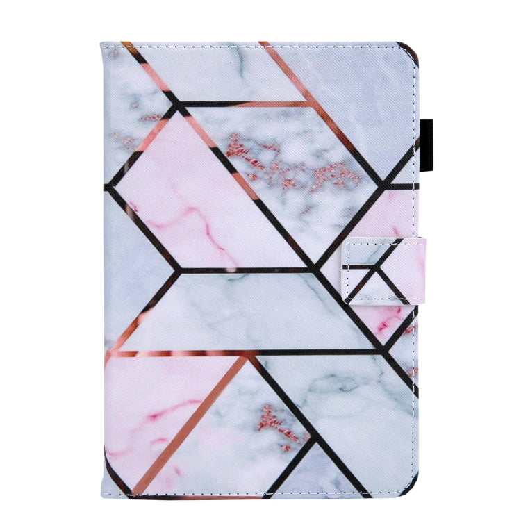 For Amazon Fire Max 11 2023 Colored Drawing Leather Smart Tablet Case(Grid) - Amazon by PMC TechLife | Online Shopping South Africa | PMC TechLife | Buy Now Pay Later Mobicred