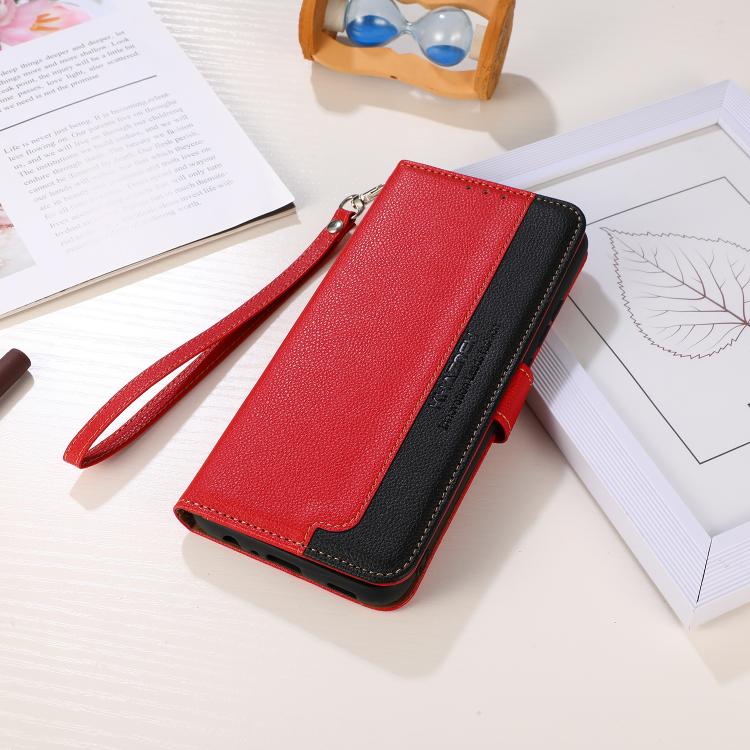 For iPhone 17 Air KHAZNEH Litchi Texture Leather RFID Phone Case(Red) - free shipping - PMc TechLife - Order now!