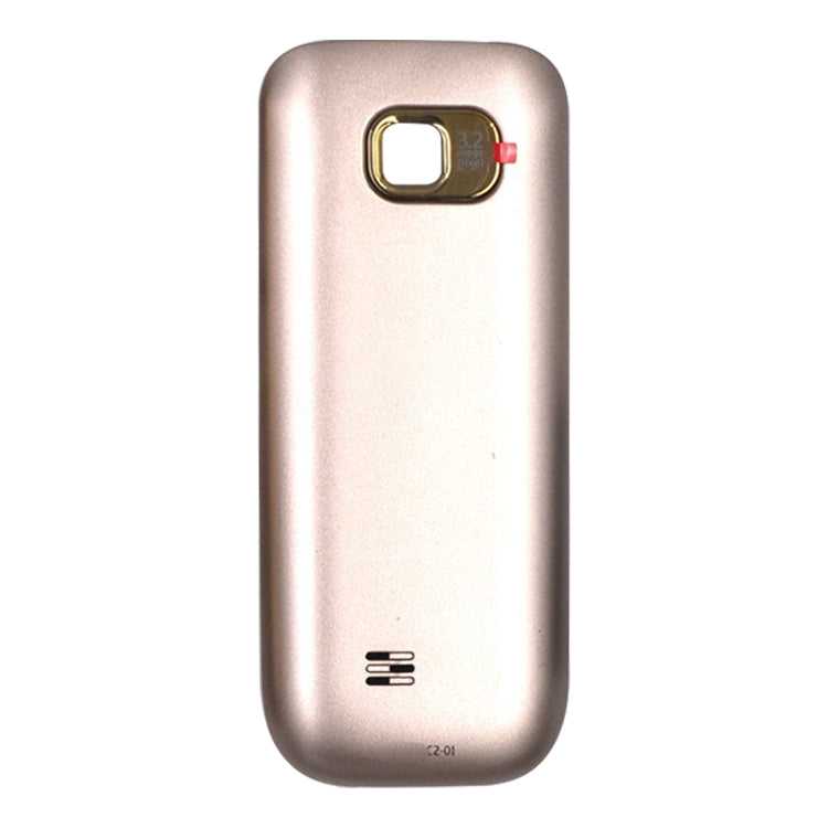 For Nokia c2-01 Full Housing Cover(Gold) - free shipping - PMC TechLife - Order now!