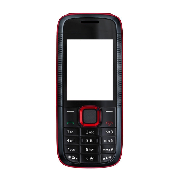 For Nokia 5130XM Full Housing Cover(Red) - Full Housing Cover by PMC TechLife | Online Shopping South Africa | PMC TechLife | Buy Now Pay Later Mobicred