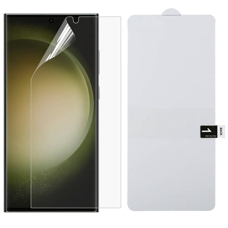 For Samsung Galaxy S24 Ultra 5G Full Screen Protector Explosion-proof Hydrogel Film - Galaxy S24 Ultra 5G Tempered Glass by PMC TechLife | Online Shopping South Africa | PMC TechLife