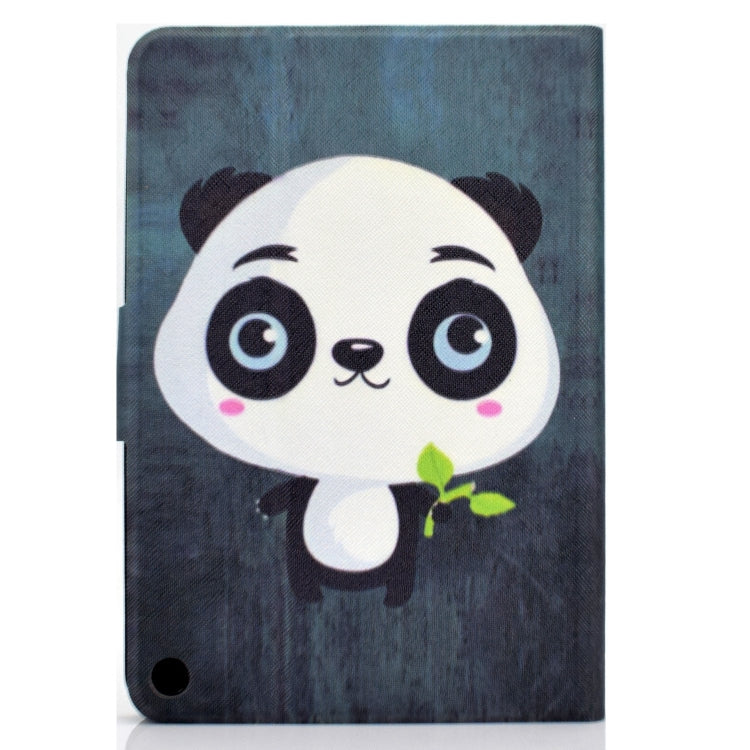 For Amazon Fire Max 11 2023 Colored Drawing Smart Leather Tablet Case(Big Head Bear) - Amazon by PMC TechLife | Online Shopping South Africa | PMC TechLife | Buy Now Pay Later Mobicred