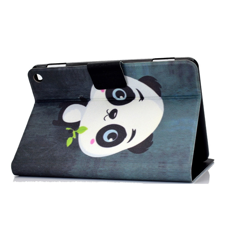 For Amazon Fire Max 11 2023 Colored Drawing Smart Leather Tablet Case(Big Head Bear) - Amazon by PMC TechLife | Online Shopping South Africa | PMC TechLife | Buy Now Pay Later Mobicred