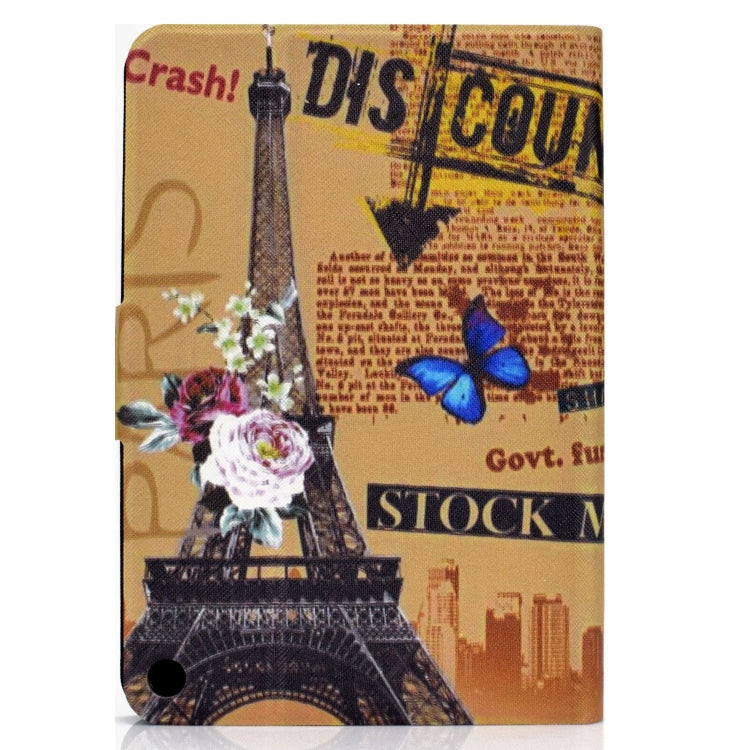 For Amazon Fire Max 11 2023 Colored Drawing Smart Leather Tablet Case(Tower) - Amazon by PMC TechLife | Online Shopping South Africa | PMC TechLife | Buy Now Pay Later Mobicred