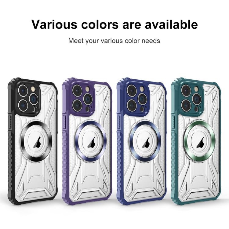 For iPhone 11 Pro Max CD Texture Magsafe Phone Case(Dark Green) - iPhone 11 Pro Max Cases by PMC TechLife | Online Shopping South Africa | PMC TechLife