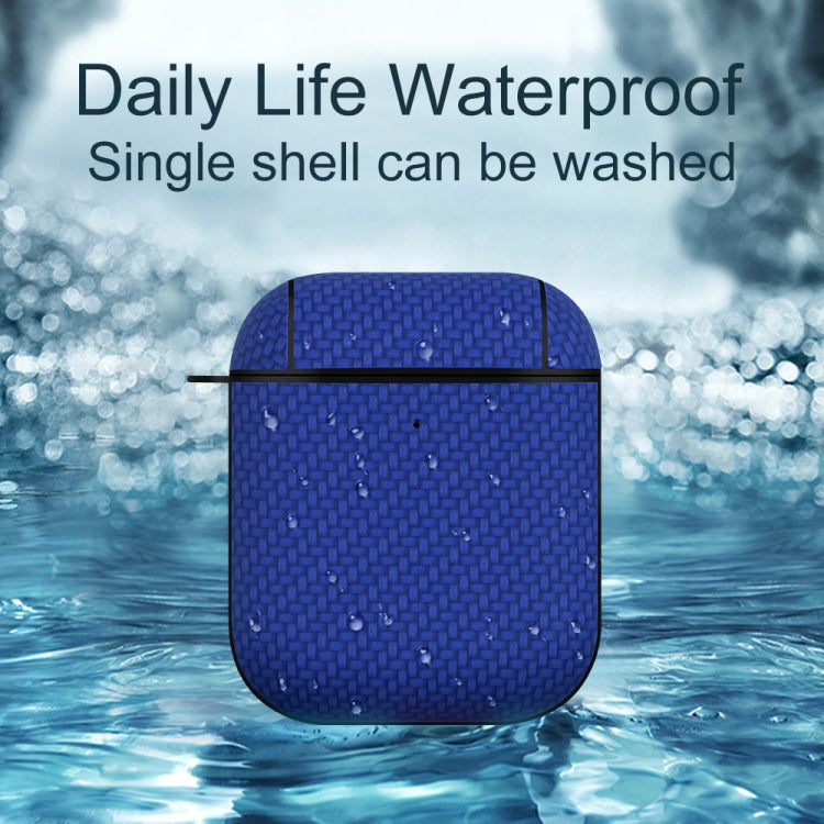 For AirPods 3 Woven Skin Texture PC TWS Earphone Protective Case(Green) - For AirPods 3 by PMC Jewellery | Online Shopping South Africa | PMC Jewellery | Buy Now Pay Later Mobicred