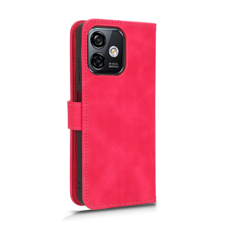 For Ulefone Note 16 Pro Skin Feel Magnetic Flip Leather Phone Case(Rose Red) - Ulefone Cases by PMC Jewellery | Online Shopping South Africa | PMC Jewellery | Buy Now Pay Later Mobicred