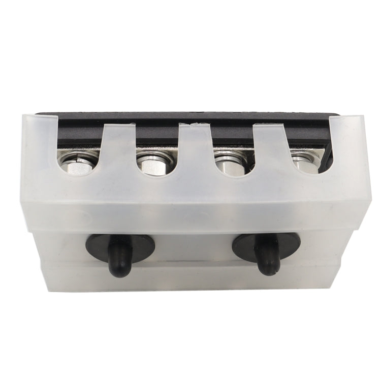 CP-3157 M10 RV Modified Yacht Double-row 4-way Busbar with Dust Cover - free shipping - PMC TechLife - Order now!