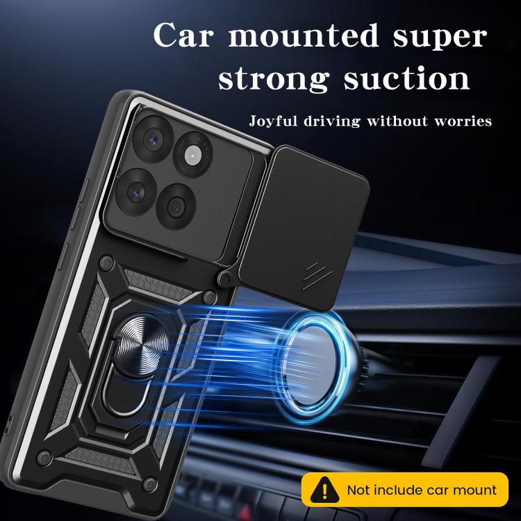 For Motorola Edge 60 Fusion Sliding Camera Cover Design TPU+PC Phone Case(Silver) - free shipping - PMC TechLife - Order now!